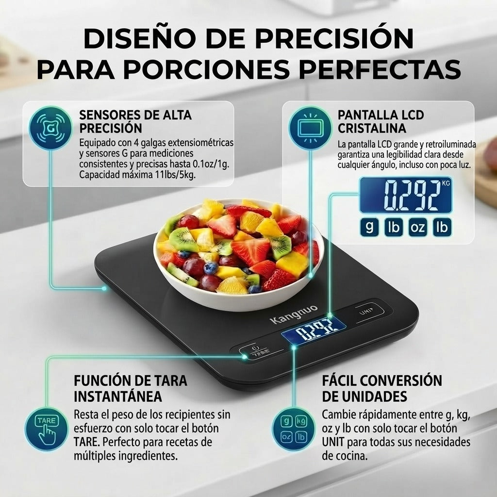 Báscula Inteligente con App Nutricional