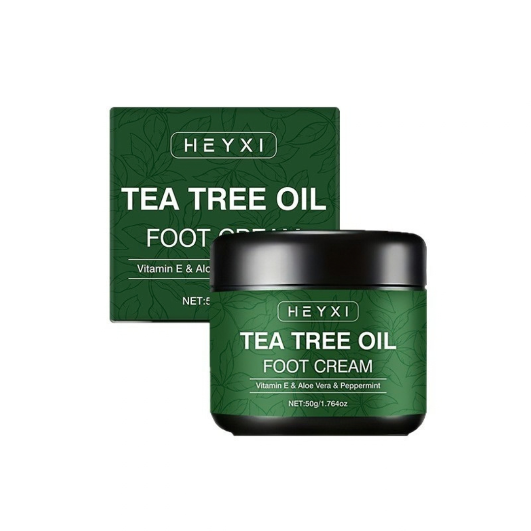 Bálsamo orgánico para pies agrietados — Árbol de Té + Aloe Vera