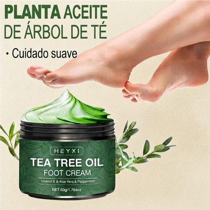 Bálsamo orgánico para pies agrietados — Árbol de Té + Aloe Vera
