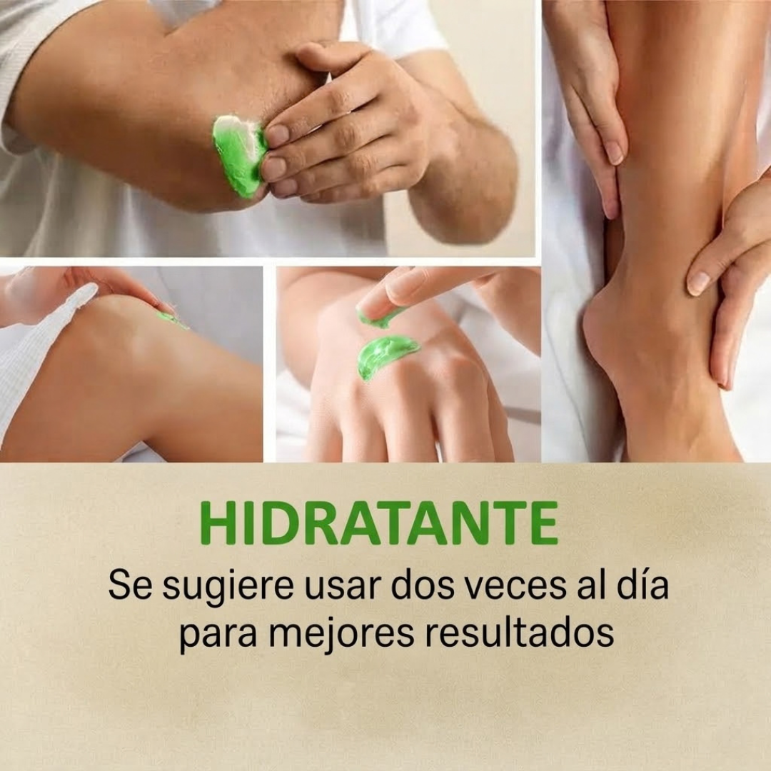 Bálsamo orgánico para pies agrietados — Árbol de Té + Aloe Vera