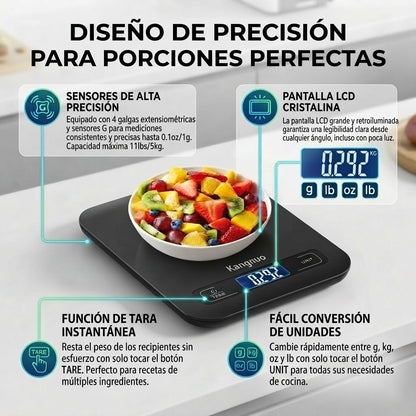 Báscula Inteligente con App Nutricional